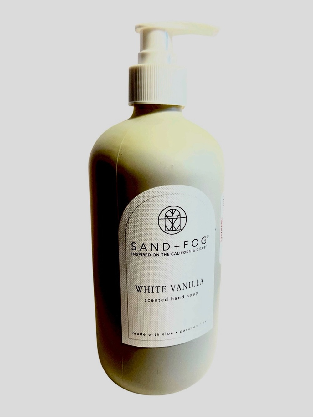 Sand + Fog “White Vanilla” Hand Soap 15.7 fl oz - NWT **